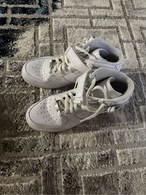 Nike White High-Top Sneakers